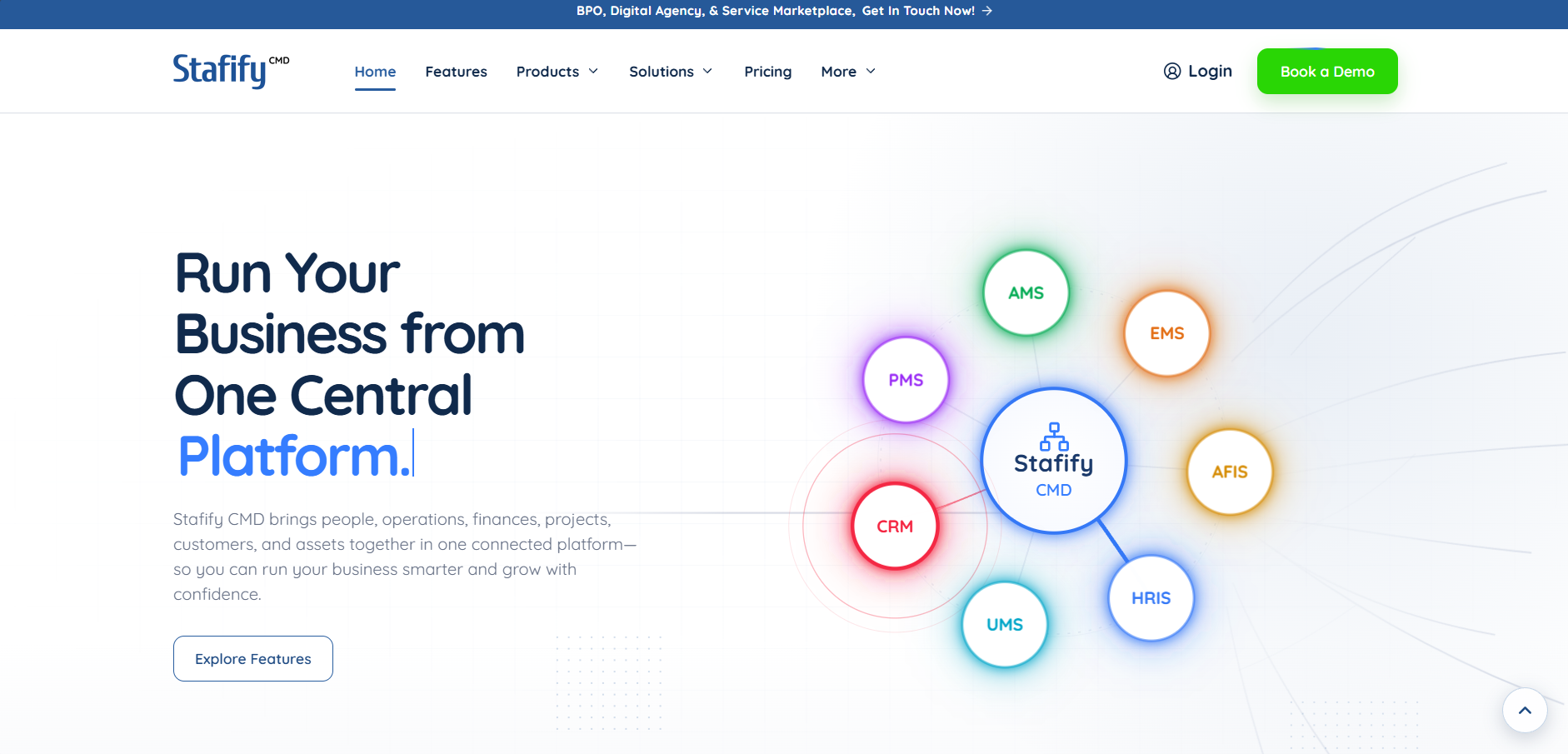 Stafify CMD Landing screenshot 1 of 1